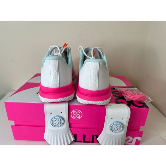 G/FORE GALLIVAN2R KILTIE GOLF SHOES PINK WOMENS SIZES - Picture 6 of 7
